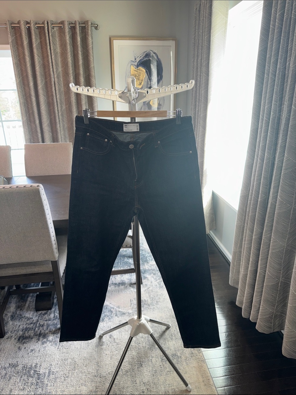 ASOS Black Skinny-Leg Jeans